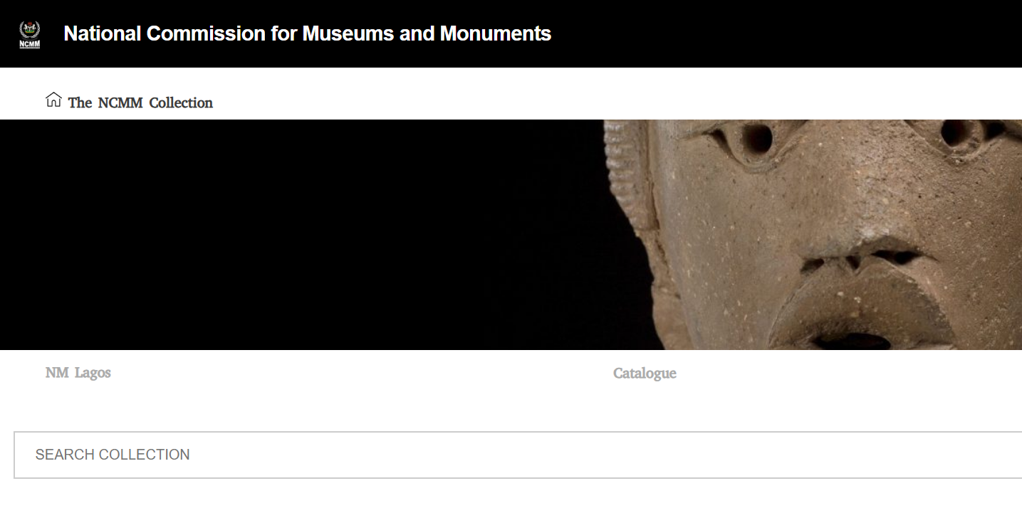 Preview of the NCMM online collection page